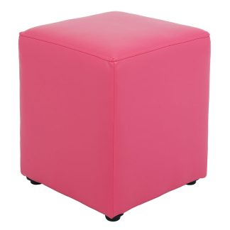 Taburet Cube roz