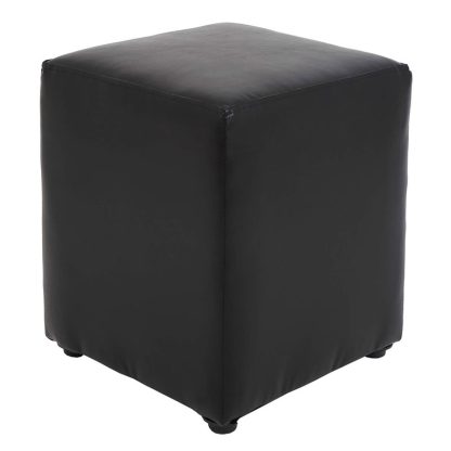 Taburet Cube negru