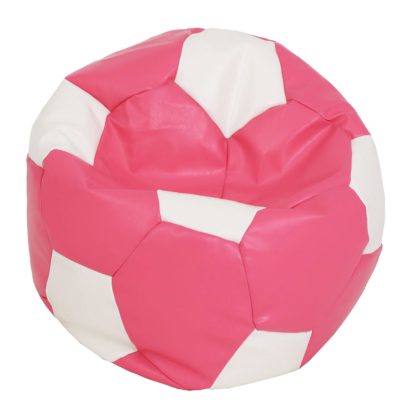 Fotoliu minge roz cu alb